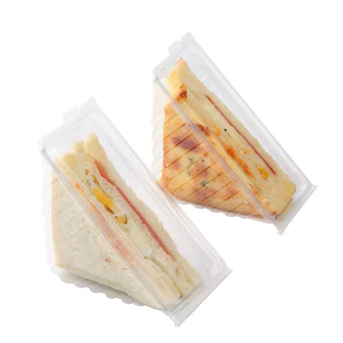 Triangle Sandwich Container, Clear Plastic Containers, for Wholesalers
